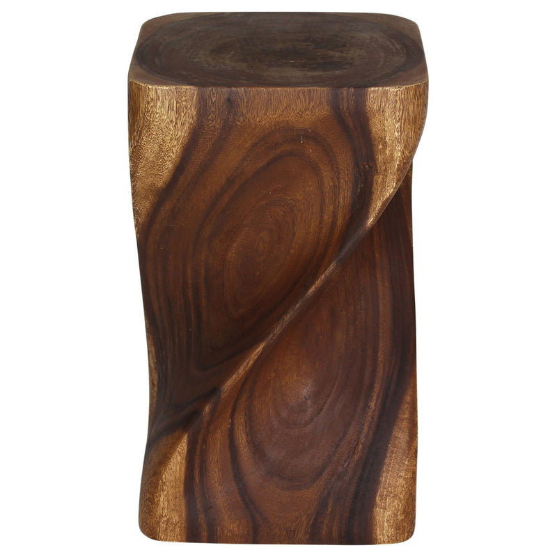 haussmann-bts1220-wal-big-twist-side-table-walnut