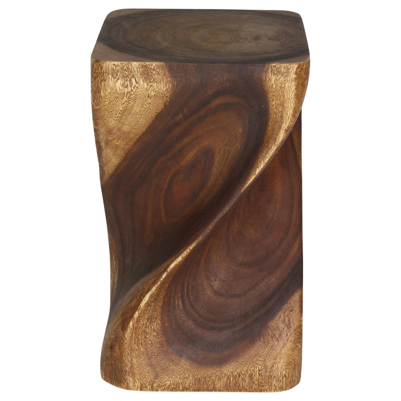 haussmann-bts1220-wal-big-twist-side-table-walnut