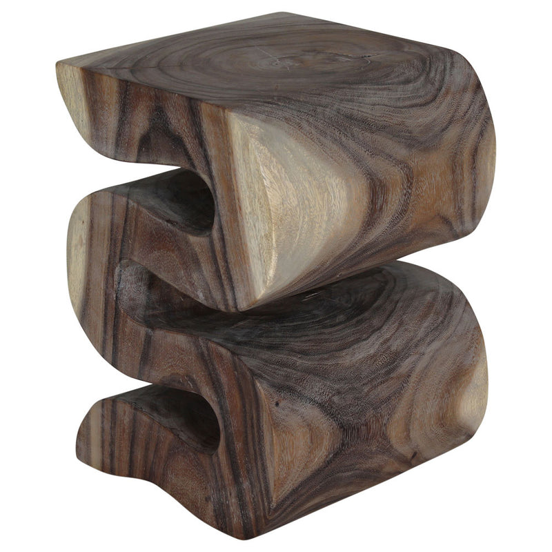 haussmann®-wood-big-wave-verve-accent-snake-table-14-x-14-x-20-in-h-agate-grey-oil