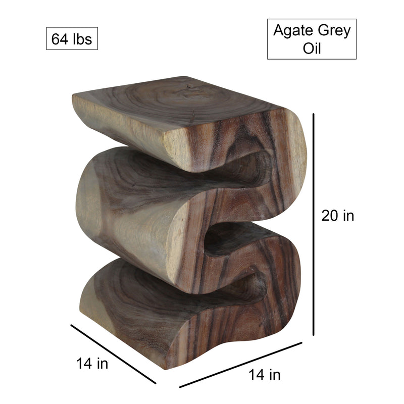 haussmann®-wood-big-wave-verve-accent-snake-table-14-x-14-x-20-in-h-agate-grey-oil