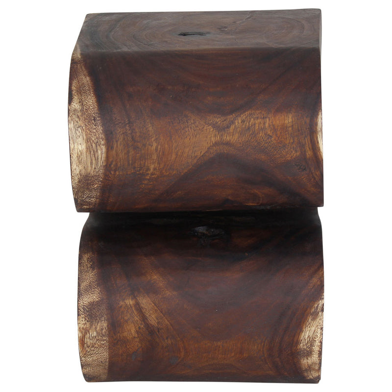 haussmann®-wood-big-wave-verve-accent-snake-table-14-x-14-x-20-in-h-mocha-oil
