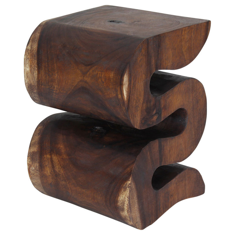 haussmann®-wood-big-wave-verve-accent-snake-table-14-x-14-x-20-in-h-mocha-oil