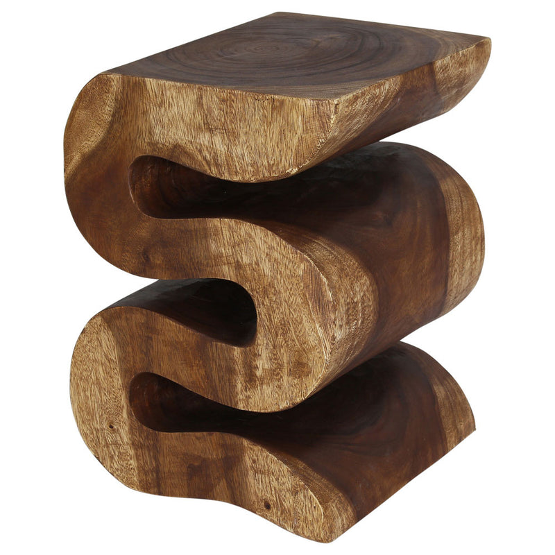 haussmann®-wood-big-wave-verve-accent-snake-table-14-x-14-x-20-in-h-walnut-oil