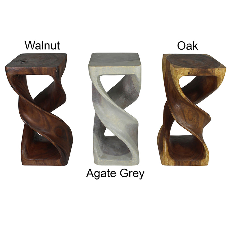 haussmann®-wood-double-twist-stool-table-12-in-sq-x-26-in-h-walnut-oil