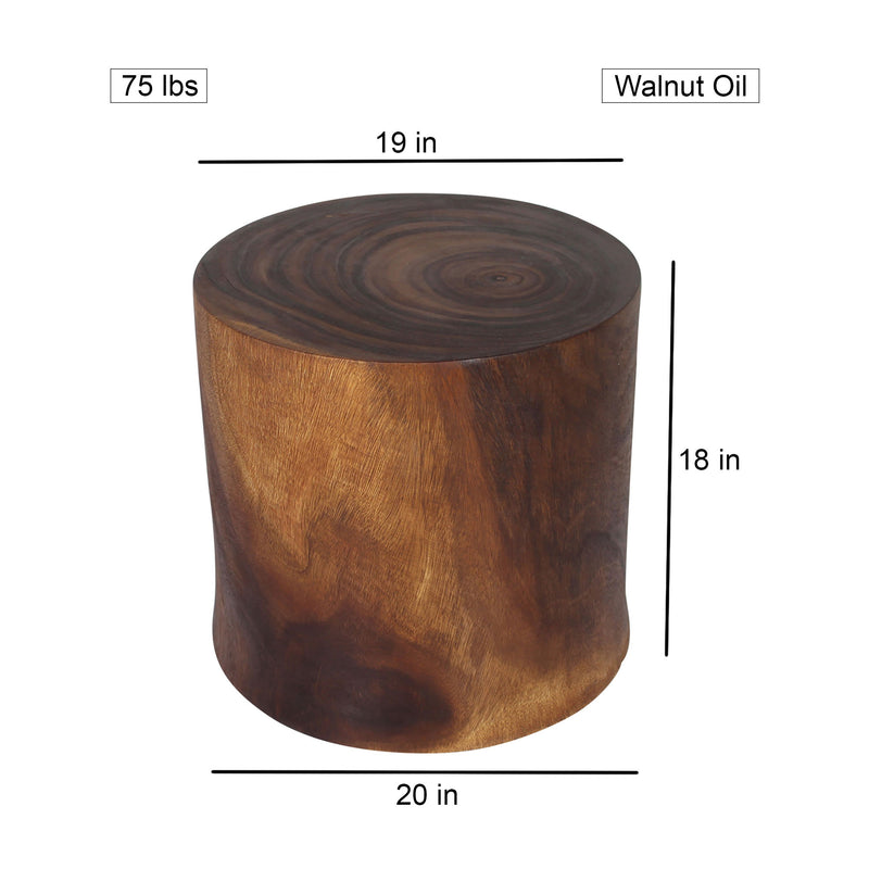haussmann®-mp-stump-et-19-in-d-top-x-20-in-d-base-x-18-in-h-walnut