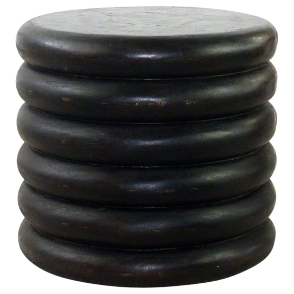 haussmann®-mango-stacked-rings-table-20-d-x-18-in-high-antique-oak-oil