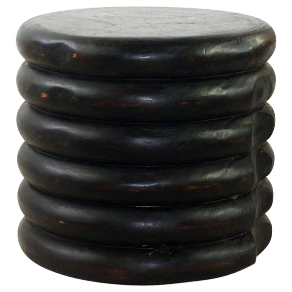 haussmann®-mango-stacked-rings-table-20-d-x-18-in-high-antique-oak-oil
