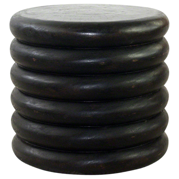haussmann®-mango-stacked-rings-table-20-d-x-18-in-high-antique-oak-oil