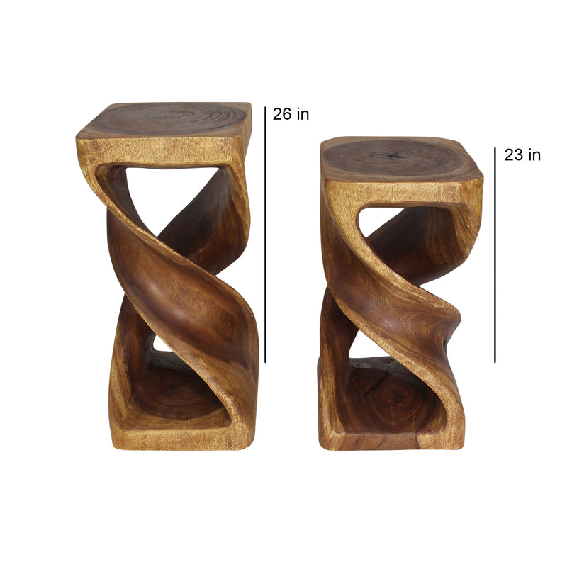 haussmann®-wood-rectangular-double-twist-12-x-14-in-x-26-in-h-walnut-oil