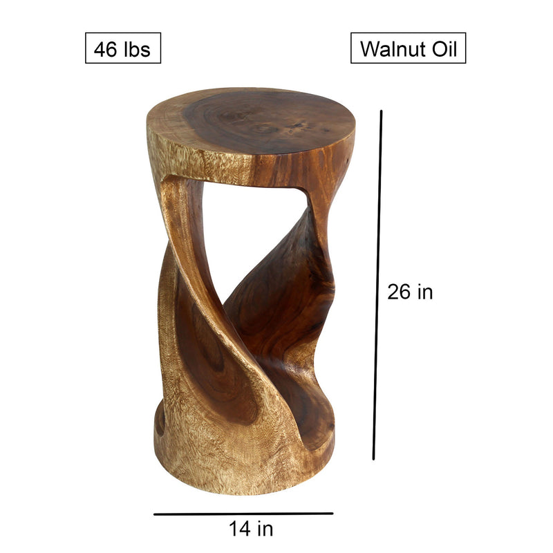 haussmann®-original-round-twist-stool-14-in-dia-x-26-in-h-walnut-oil