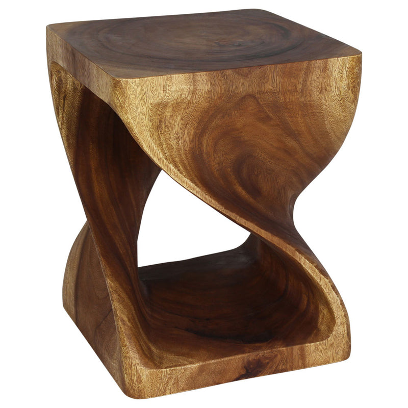 haussmann®-wood-twist-end-table-18-x-18-x-23-inch-high-walnut-oil