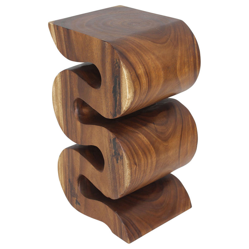 haussmann®-wood-wave-verve-accent-snake-table-12x14x25-in-h-walnut-oil