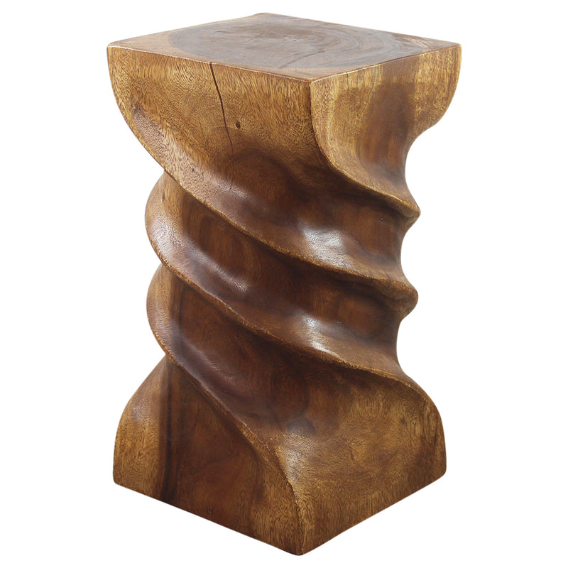 haussmann-triple-twist-12-in-sq-x-22-in-h-sustainable-acacia-wood-walnut-oil