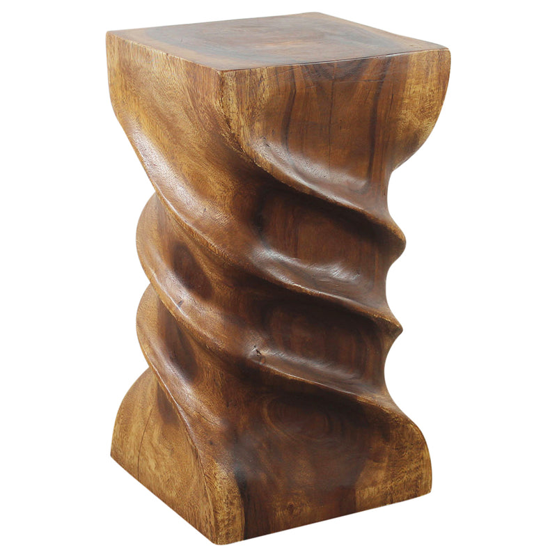 haussmann-triple-twist-12-in-sq-x-22-in-h-sustainable-acacia-wood-walnut-oil