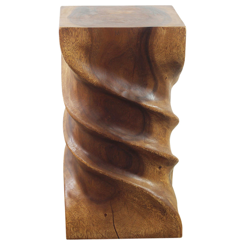 haussmann-triple-twist-12-in-sq-x-22-in-h-sustainable-acacia-wood-walnut-oil