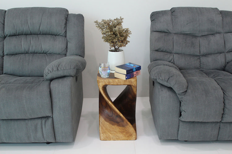 Original Wood Twist Stool Accent Tables