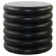 Haussmann® Mango Stacked Rings Table 20 D x 18 in High Mocha Oil