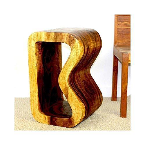 Haussmann® Wood B Bench 24 in x 13.5 x 15 inch High Oak Oil - Haussmann Inc