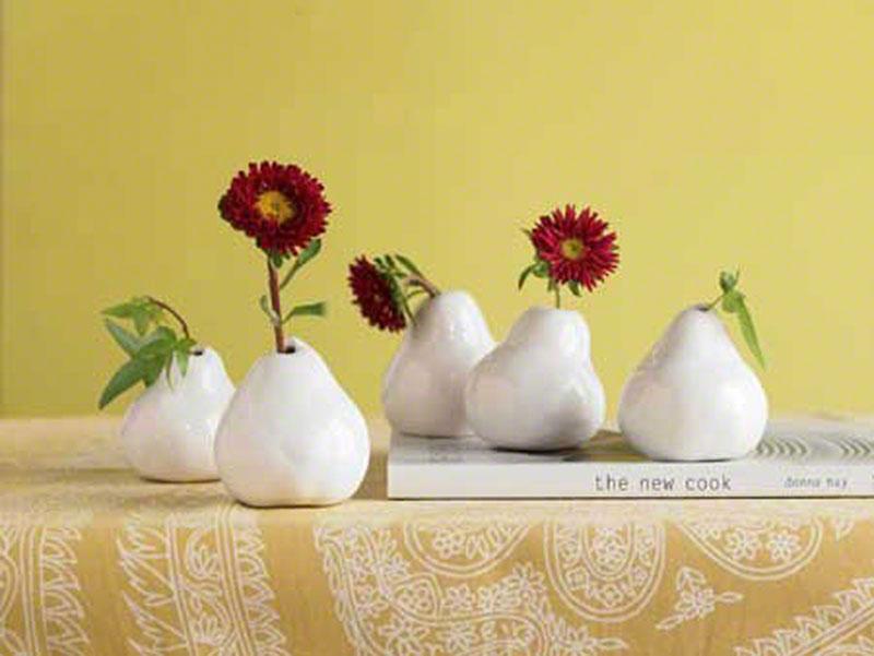 Haussmann® Handmade Pear Dry Goods Vases, Set of 5 - Haussmann Inc
